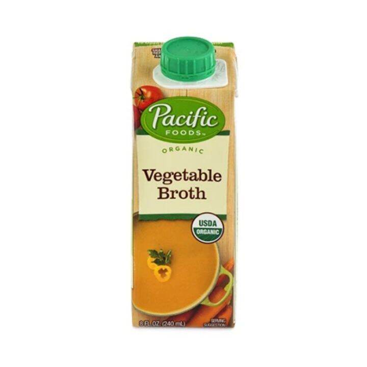 Pacific Organic Vegetable Broth 240ml Lazada PH