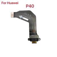 เหมาะสำหรับ Huawei P40มือโปรต้นฉบับใหม่เครื่องชาร์จ USB ชาร์จพอร์ตตัวเชื่อมต่อแบบแท่นยืดหยุ่น