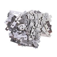 100x L Shaped Hanging Hooks Picture Frame Hanging Triangle Screws Metal