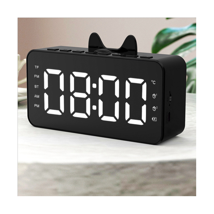 multi-function-alarm-clock-radio-desk-alarm-clock-lcd-display-digital-alarm-clock-bluetooth-compatible-music-playing-digital-for-home-office-white