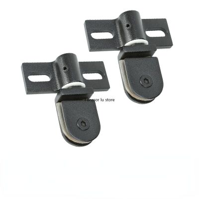 2pcs/lot Bathroom Glass Door Clip/clamp/hinge Rotating Door Shaft 304 Thickened Stainless Steel No Rust  Shower Accessories Clamps