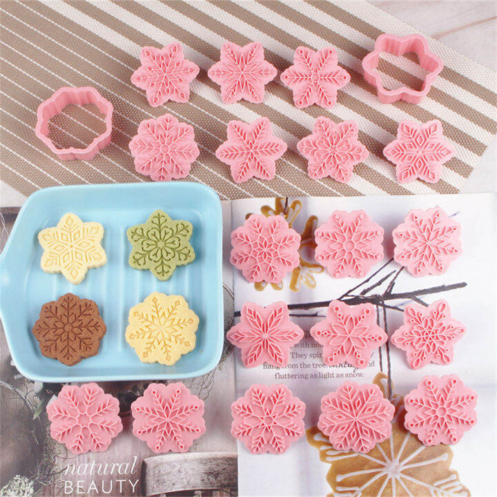 10pcs-set-cake-pastry-decorating-tools-merry-christmas-fondant-embossing-snowflake-cutter-molds