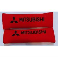 นวมหุ้มเบลล์ หุ้มเข็มขัดนิรภัย MITSUBISHI ราคาต่อ2ชิ้น มี2สี