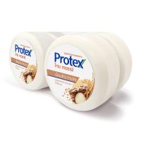 โพรเทคส์ ไทย เทอราพี สบู่ กลิ่นน้ำนมข้าว ทานาคา 160 กรัม x 4 ก้อน - Protex Thai Therapy Rice Milk Tanaka Bar Soap 160g x 4 Pcs