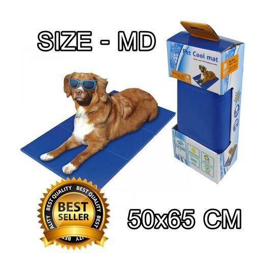 pet-cool-mat-ที่นอนเจลเย็นหมา-แผ่นเจลรองนอนหมา-แผ่นเจลเย็น-md-50cm-x-65cm