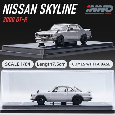 INNO 1/64 Nissan GTR KPGC10 Limited Edition Alloy Car Model Car Model Collection Ornaments Diecast