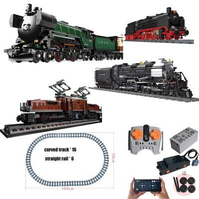 New City Spot High-tech Expert Ultimate Series Train Building Blocks RC train power pack train track Toys For Children Gift