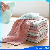 H.S. ผ้าอเนกประสงค์ ผ้าเช็ดจาน ผ้าไมโครไฟเบอร์ ผ้านุ่ม Clean Cloths