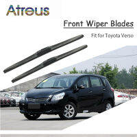 Atreus 2pcs High Quality Long Life Rubber Front Wiper Blades For Toyota Verso 2002-2013 Windscreen Original Accessories