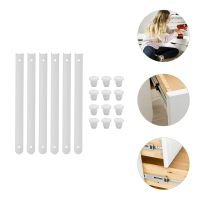 3 Sets Guide Parts Pack Track Dresser Drawer Slides Drawer Rails Drawer Glides Drawer Guides Plastic Drawer Guides