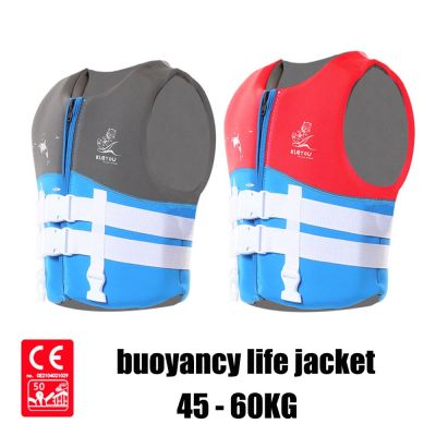 Neoprene Life Jacket Youth Swimming Buoyancy Vest Adult Portable Surf Fishing Rafting Kayak Swimming Safety Life Jacket 2022  Life Jackets