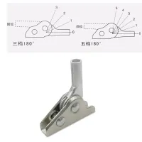 54/90/180 Degrees Folding Lifting Bracket Adjustable lift support hinge for Sofa Seat 5-speed angle adjuster Furniture Hardware