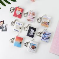 2 Inch Photo Album PVC Sequins Transparent Sticker &amp; Name Card Holder 16 Pockets Photo Holder Business Card Bag Mini Photo Holds  Photo Albums