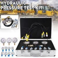 Excavator Hydraulic Pressure Gauge Test Kit Excavator Caterpillar Diagnostic Tester