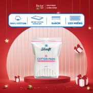 Bông tẩy trang 220 miếng Slisoft