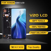 6.4นิ้ว Nova 4จอแสดงผลสำหรับเหมาะสำหรับเหมาะสำหรับ Honor V20 Lcd Touch Screen Digitizer PCT-L29 Assembly สำหรับ Honor View 20 Lcd พร้อมกรอบ