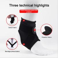 Sport Ankle Support Elastic High Protect Sports Ankle Equipment Safety Running Basketball Ankle Brace Support Wrap Bandage