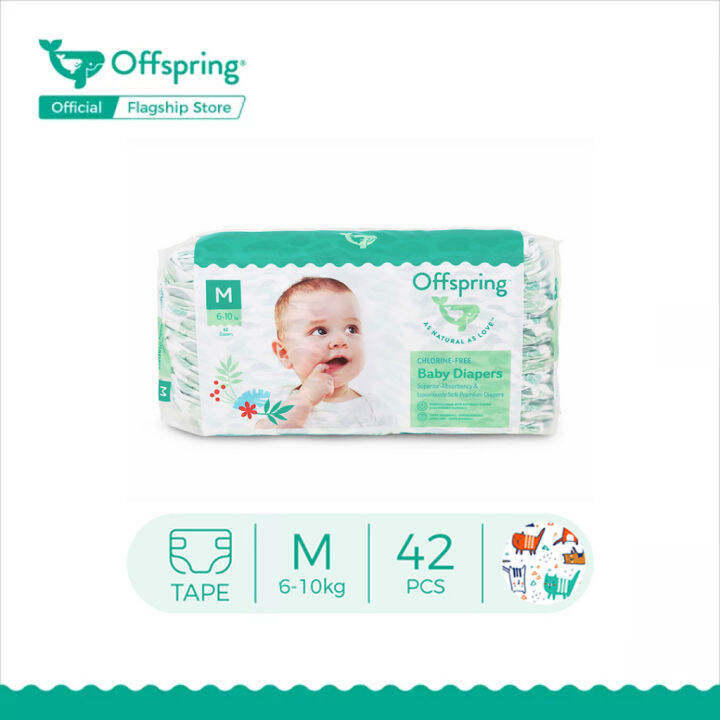 OFFSPRING DIAPERS TAPES-CAT M | Lazada