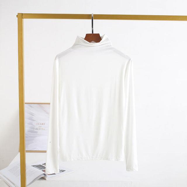 long-sleeve-women-harajuku-modal-t-shirt-spring-autumn-turtleneck-korea-style-t-shirt-stretch-bottom-shirt-white-black-top-shirt