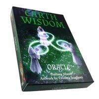 Earthwisdom Oracle การ์ดเต็มภาษาอังกฤษ32ใบสำรับไพ่ลึกลับการทำนายเกมบอร์ดปาร์ตี้สำหรับครอบครัวการจัดส่งสินค้าลดลง