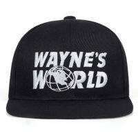 หมวกผู้ชายเท่ๆ หมวกแฟชั่น ▲ใหม่ WAYNE S WORLD เบสบอลหมวกแฟชั่นเย็บปักถักร้อยผู้ชายและผู้หญิง hip-hop หมวกกีฬากลางแจ้งหมวกป้องกันแสงแดด หมวกแก๊ป