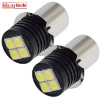 P13.5S 2ชิ้น PR2 3V 4.5V 6V 9V 12V 18V 9V 30V 3030 4SMD ไฟ Led สำหรับ Maglite ไฟฉายมอเตอร์ไซด์ไฟฉายโคมไฟสีขาว6000K