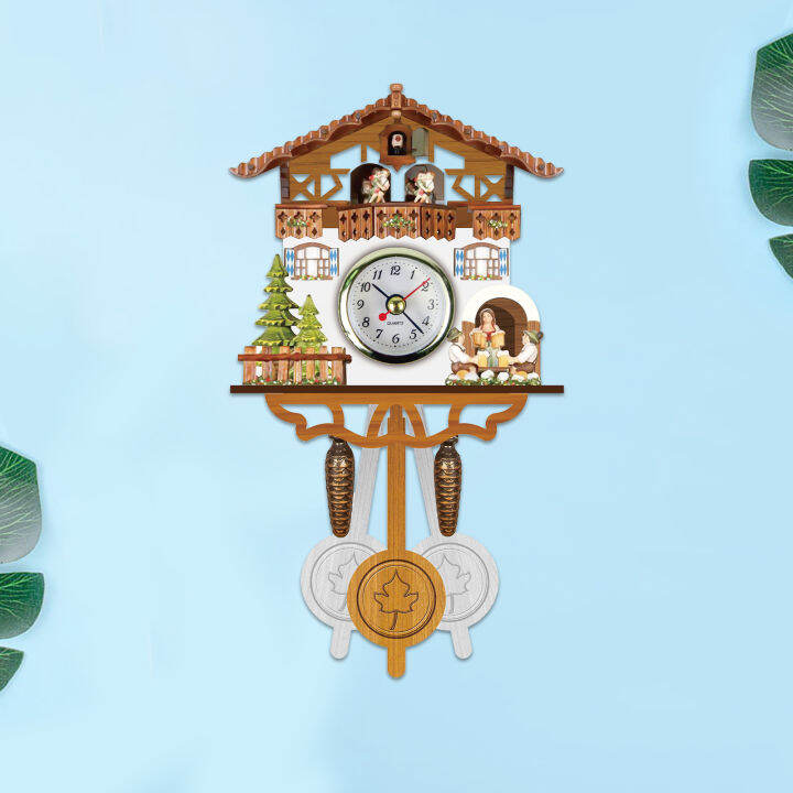 Alarm Clock Clock Living Wall Room Clock Clock Retro Chime Wooden Clock Digital Kitchen Timer 24