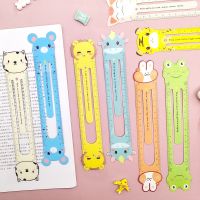 【CW】 Ruler Magnetic Cartoon Bookmarks a Scale