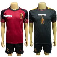 เสื้อกีฬา ชุดฟุตบอล ผู้ใหญ่ เกรดA ทีมชาติเบลเยียม Belgium 2022/23 ได้เสื้อ + กางเกง คุณภาพพรีเมี่ยม ถ่ายจากงานจริง