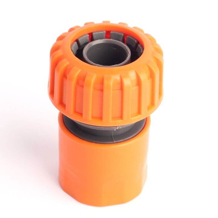 abs-g-3-4-water-hose-quick-connectors-garden-pipe-tubing-fittings-orange-removable-water-plumbing-irrigation-repair-hose-joint