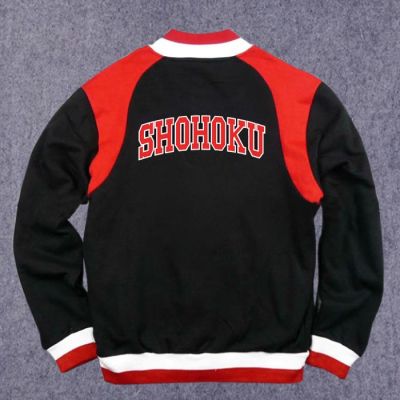 JP Anime Kuroko No Basuke Basket School SHOHOKU Basketball Uniform Jacket Coat Boys Men Sportswear Halloween Cosplay Costume