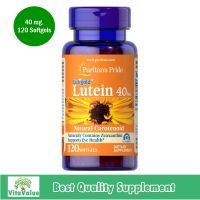 Puritan Lutein 40 Mg With Zeaxanthin 1600 Mcg 120 Softgels