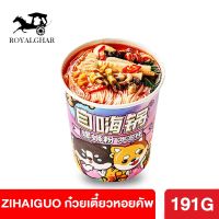 ZIHAIGUO ก๋วยเตี๋ยวหอยคัพ อาหารจีน สำเร็จรูป บะหมี่ แสนอร่อย สะดวกสบายเพียงเติมน้ำร้อน 螺蛳粉