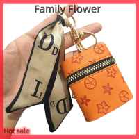 Family Flower Flash Sale กระเป๋าเหรียญมินิพวงกุญแจสแควร์หูฟังลิปสติกขนาดเล็กเก็บกระเป๋าซิปกระเป๋า