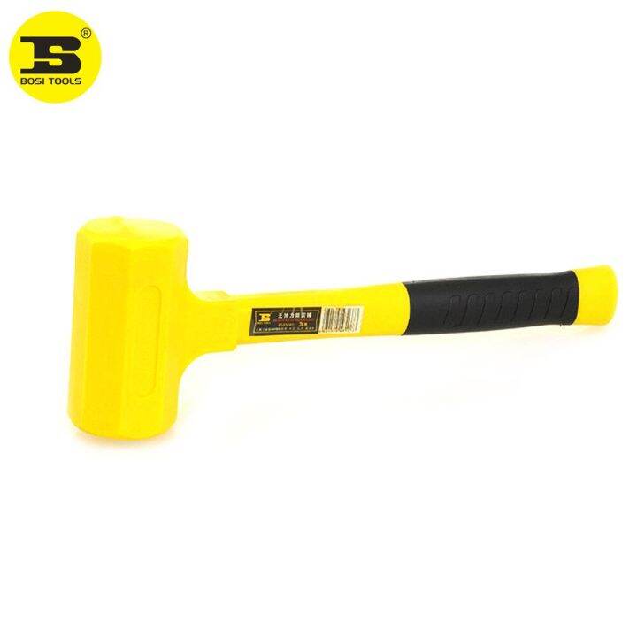 BOSI Dead Blow Rubber Mallet Hammer 1lb Lazada
