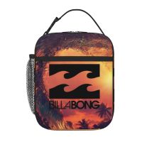 กระเป๋าอาหารกลางวันเด็ก Billabong พกพาไปโรงเรียนกล่องอาหารกลางวันแบบเป็นช่องนักเรียนด้วยรักษาความอบอุ่นและเย็น