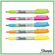 MÀU LẺ Bút lông dầu phản quang Sharpie Neon