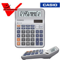 CASIO Calculator เครื่องคิดเลข MC-12M เครื่องคิดเลขตั้งโต๊ะ Casio 12 หลัก ใช้ถ่าน AA เปลี่ยนเอง ( รับประกัน cmg ศูนย์เซ็ลทรัล 2 ปี ) รุ่น MC12M สีเทา MC12