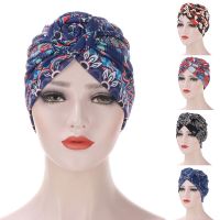 【YF】 Women Muslim Hijab Headscarf Resuable Bonnet Hat Round Cap Beanie Bandanas Head Cover Cotton Turban Sleep