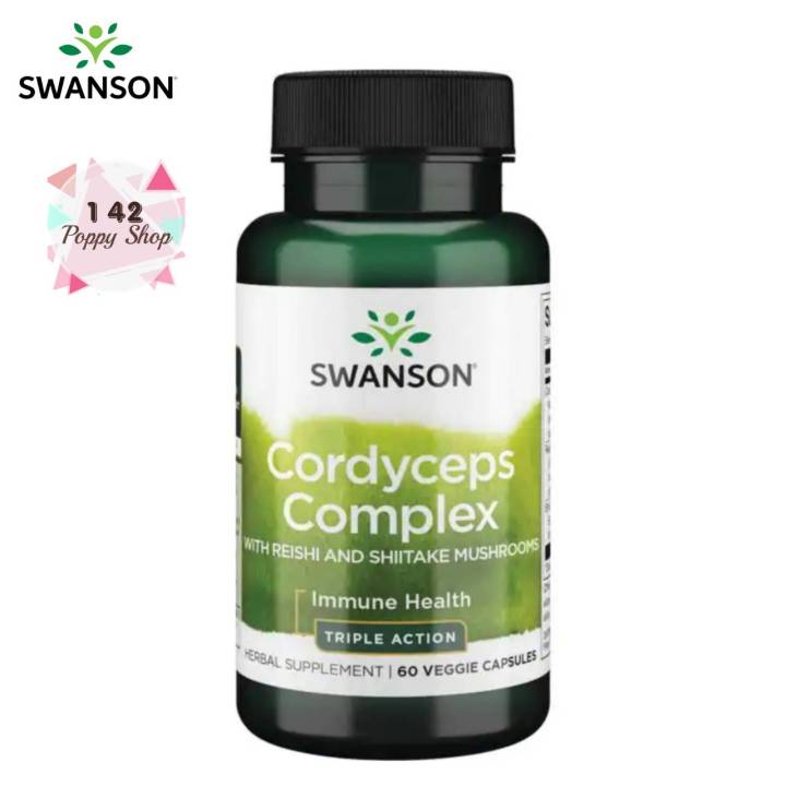 ตังถั่งเช่าคอมเพล็กซ์-swanson-superior-herbs-cordyceps-complex-60-veg-capsules