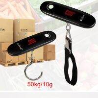 【YF】☢✙  50kg 10g 5g Digital Luggage Scale Traval Suitcase Weight with Bulit-in 1M Measure Tape