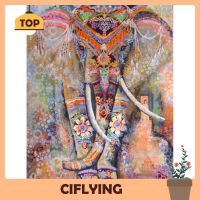 Wonderful 5D DIY Full Drill Diamond Painting Colorful Elephant Cross Stitch Mosaic