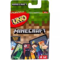 Mat Minecraft Uno Entertainment Anime Poker Cards Family Puzzle Fun Board Game Poker Games Playing Cards Children Gifts Toys