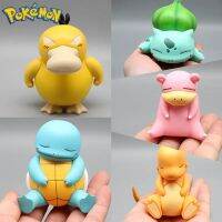 Toystorycheckemon ฟิกเกอร์อนิเมะ Charmander Psyduck Squirtle Bulbasaur คุณภาพสูงของเล่นโมเดลของขวัญเด็ก