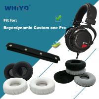 Replacement Ear Pads for Beyerdynamic Custom one Pro Headset Parts Leather Cushion Velvet Earmuff Headset Sleeve Cover