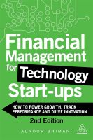 (ใหม่)พร้อมส่ง FINANCIAL MANAGEMENT FOR TECHNOLOGY START-UPS (2ND ED.): HOW TO POWER GROWTH, TRACK PROFORMANCE AND DRIVE INNOVATIONS