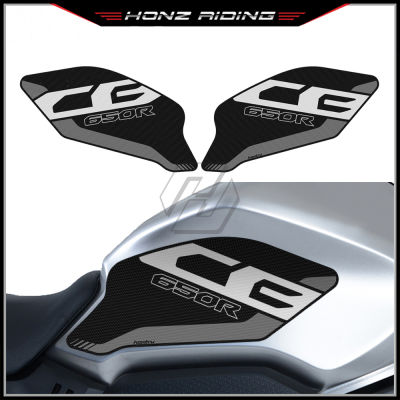 สำหรับ Honda CB650R 2019-2022สติกเกอร์รถจักรยานยนต์ Accessorie ด้านข้างถัง Pad ป้องกันเข่า Traction
