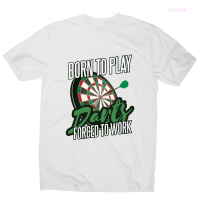 Born Darts HOT to Play - Mens Funny Premium T-shirt Size：S-5XL