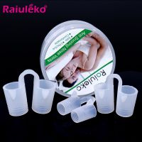 Silicone Anti Snore Stop Snoring Nose Clip Sleep Tray Sleeping Aid Apnea Guard Night Device with Case