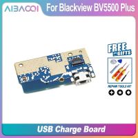 Aibaoqi บอร์ดซ่อมโทรศัพท์มือถือปลั๊ก USB ใหม่เอี่ยม + ไมโครโฟนสำหรับ Blackview BV5500 Plus/ BV5500 Pro โทรศัพท์